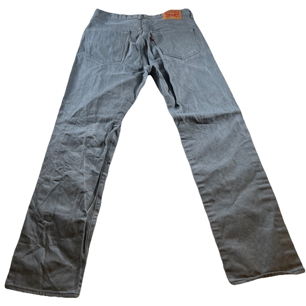 Levi's 501s Men‎ Grey 34x32 NWOT Button Fly